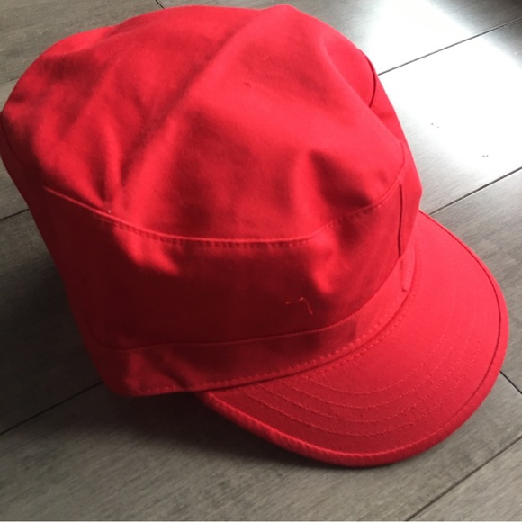 NEW CASTRO ETHOS MILITARY STYLE HAT : LARGE RED - Picture 2 of 3
